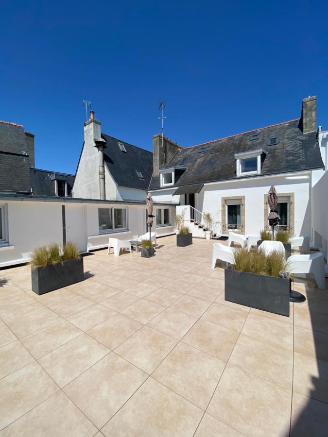 Votre Mini Maison En Plein Coeur Du Centre Ville -Terrasse - Et Parking Prive Sur Place Clos - Draps Et Menage Inclus Конкарно Экстерьер фото